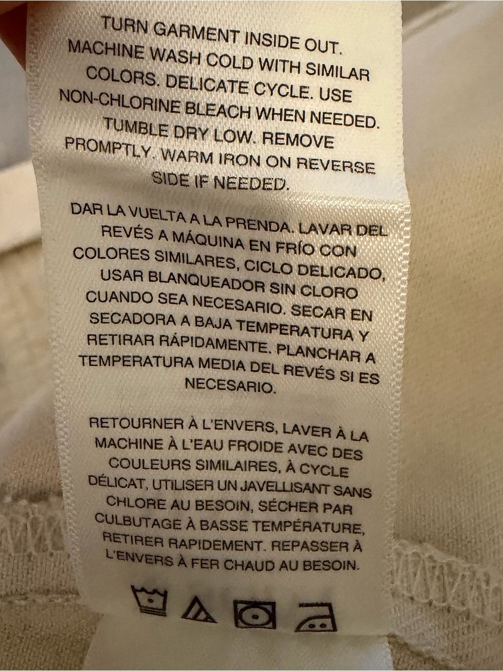 Scotch & Soda Amsterdam Cream Oversized Jacket Sz M NWT - Picture 13 of 13